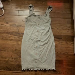 Brand- No boundaries, Size- Medium, Pale Green Dress